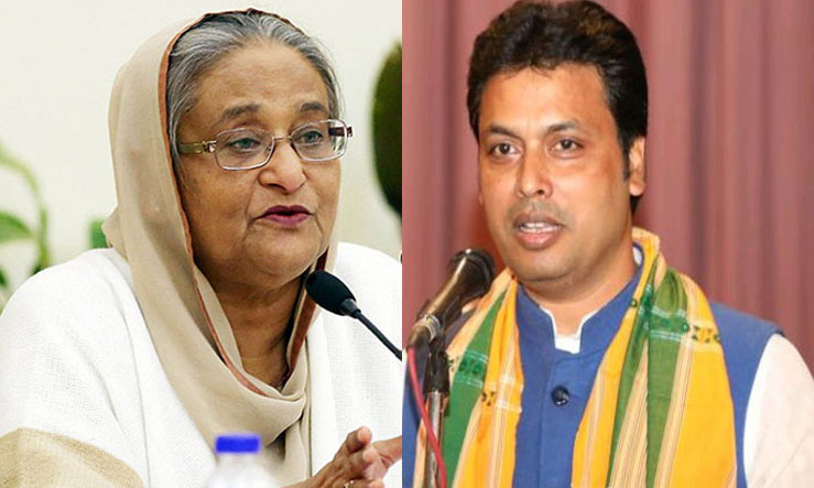 প্রধানমন্ত্রী শেখ হাসিনার সহযোগিতা চাইলেন : ত্রিপুরার নতুন মুখ্যমন্ত্রী