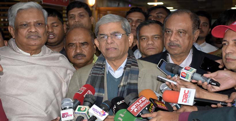 ভোটাধিকার কেড়ে আওয়ামী লীগ ও প্রশাসন গণশত্রুতে পরিণত হয়েছে : ফখরুল