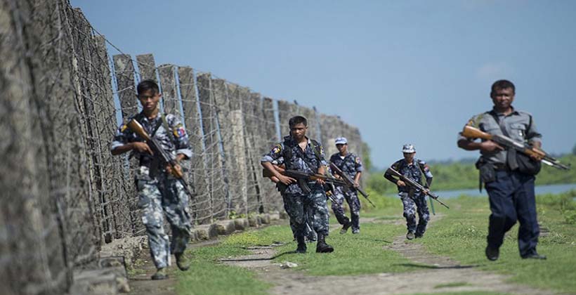 বৌদ্ধ সন্ত্রাসীদের হামলায় মিয়ানমারে ৭ পুলিশ নিহত