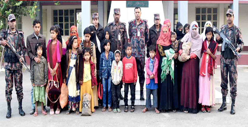 মালয়েশিয়া যাওয়ার পথে ২২ রোহিঙ্গাকে উদ্ধার করেছে পুলিশ