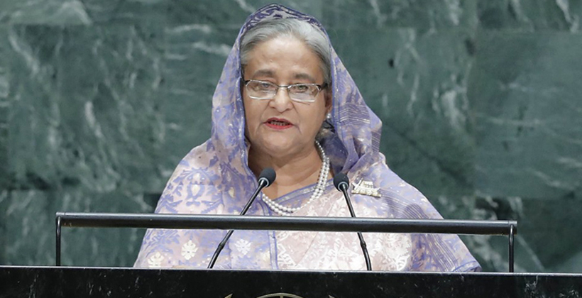 রোহিঙ্গাদের আঞ্চলিক নিরাপত্তার হুমকি বললেন প্রধানমন্ত্রী