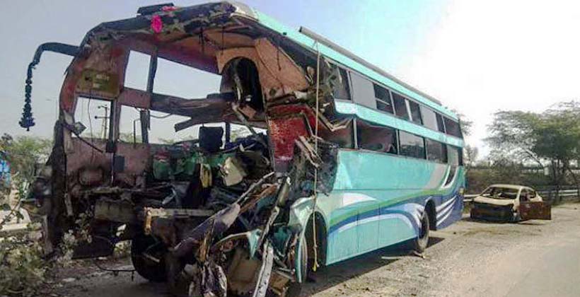 বাস দুর্ঘটনায় ৩৫ ওমরাহ যাত্রী নিহত