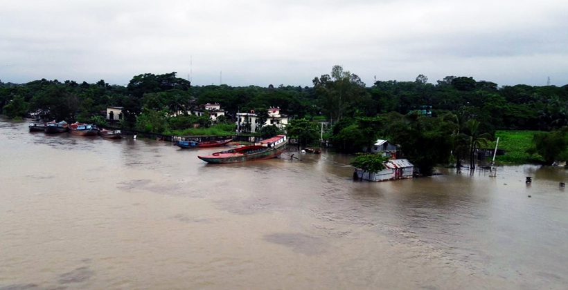 ফের বন্যার কবলে সুনামগঞ্জ
