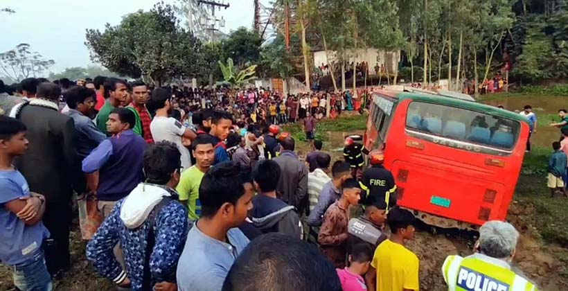 নবীগঞ্জের সাতাইহালে অটোরিকশার ৮ যাত্রী নিহত