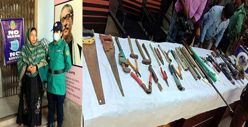 কবুতরের বাসায় মিলল অস্ত্র ও অস্ত্র তৈরির সরঞ্জাম