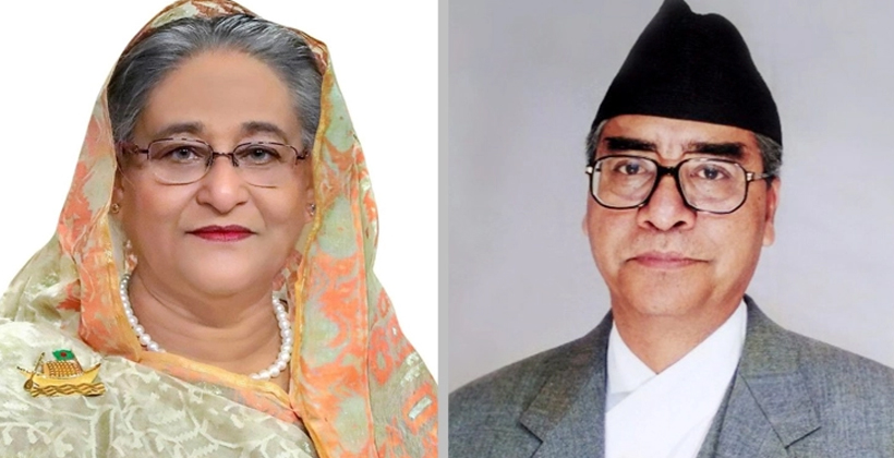 নেপালের নতুন প্রধানমন্ত্রীকে শেখ হাসিনার অভিনন্দন
