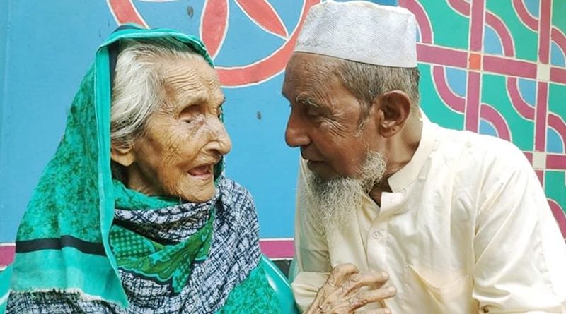 ৭০ বছর পর ছেলেকে খুজে পেলেন শতবর্ষী মা