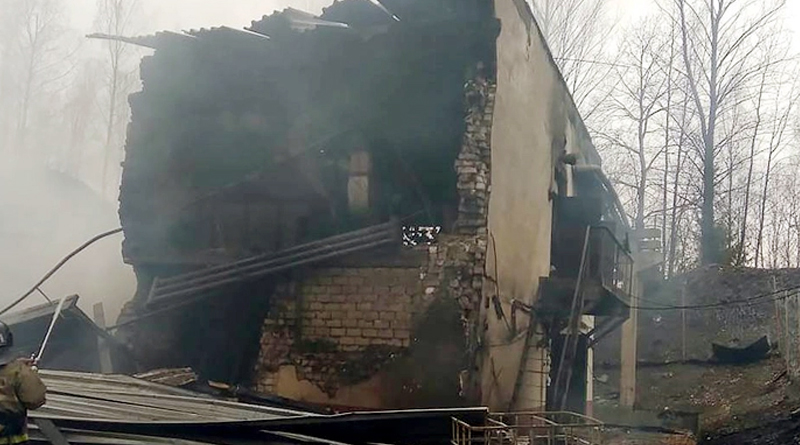 fire in russia