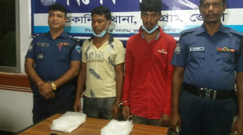 সাতকানিয়ায় ১০ কোটি টাকার আইসসহ ২ জন গ্রেফতার