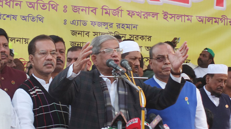 নতুন একটি নাটক শুরু করেছে সরকার : ফখরুল