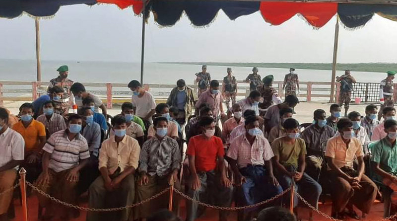 ৪১ বাংলাদেশিকে ফেরত দিল মিয়ানমার