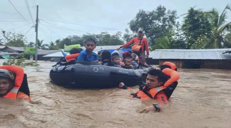 ফিলিপাইনে বন্যা-ভূমিধসে প্রাণহানি বেড়ে ৭২