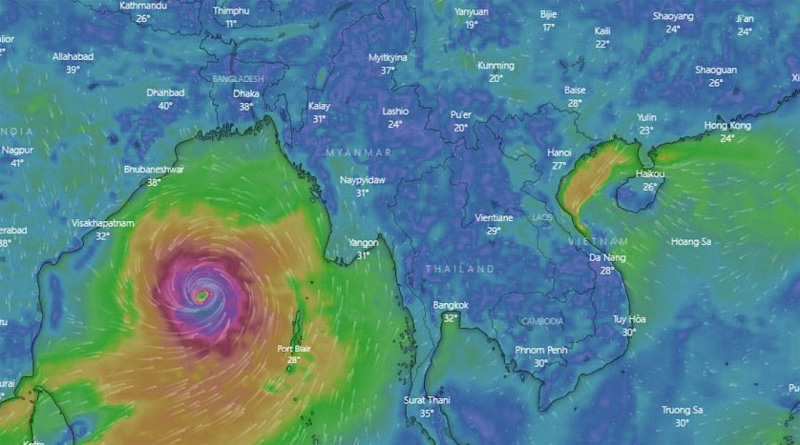 ঘূর্ণিঝড় হামুনের আঘাতে কক্সবাজারে দুজনের মৃত্যু
