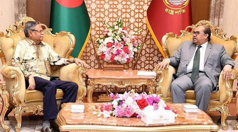 রাষ্ট্রপতির সঙ্গে প্রধান বিচারপতির সৌজন্য সাক্ষাৎ