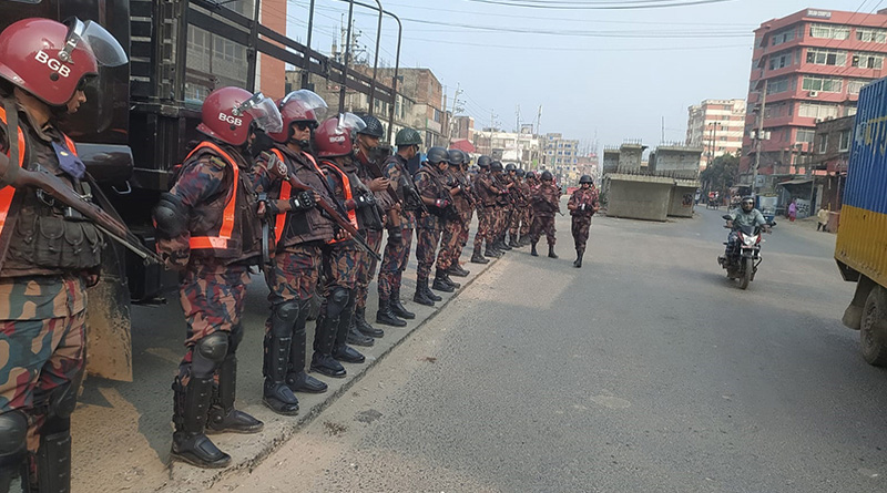 রাজধানীসহ আশপাশের জেলার নিরাপত্তায় ৩৭ প্লাটুন বিজিবি