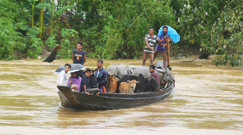 সিলেটে পানিবন্দি ৫ লাখ ৩৩ হাজার মানুষ