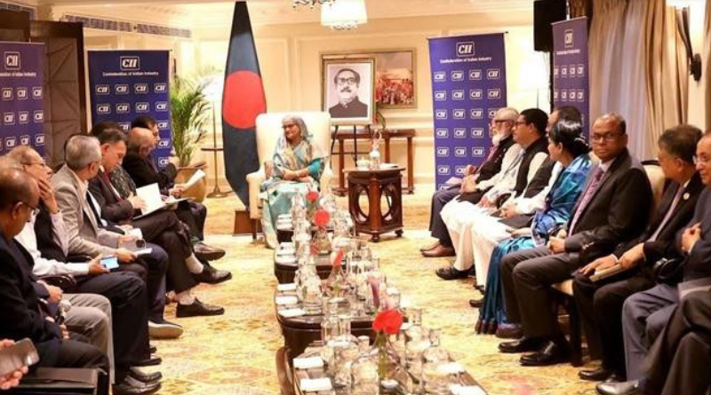 ভারতীয় ব্যবসায়ীদের বাংলাদেশে বিনিয়োগের আহ্বান প্রধানমন্ত্রীর