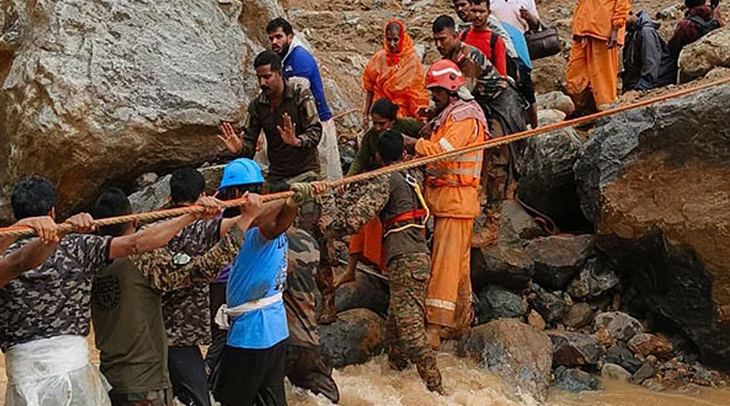 কেরালায় ভূমিধসে নিহত ১৫০ ছাড়াল