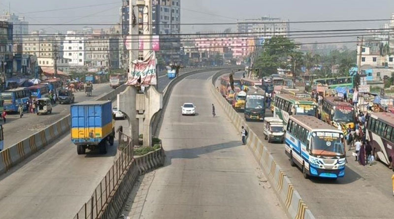 ঢাকা-চট্টগ্রাম মহাসড়কে যানবাহন চলাচল স্বাভাবিক