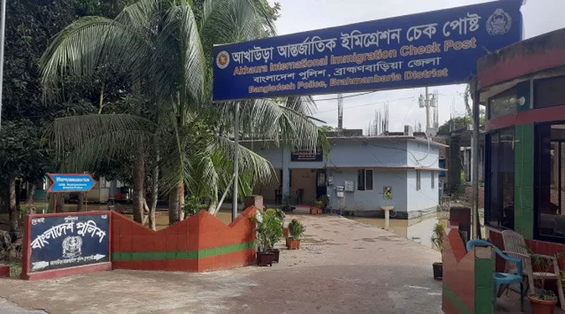 পানি কমতে শুরু করেছে আখাউড়া-কসবায়