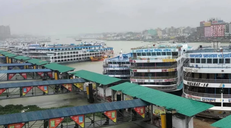 ঢাকার সঙ্গে উপকূলীয় এলাকার লঞ্চ চলাচল বন্ধ