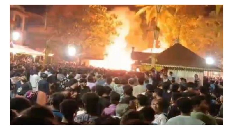 কেরালায় বাজি প্রদর্শনী থেকে আগুন, আহত ১৫০