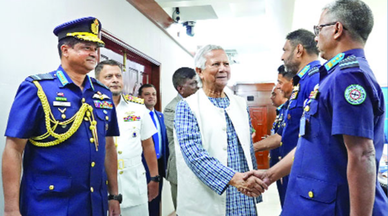 নৌ ও বিমানবাহিনী মানুষের আস্থার প্রতীক : প্রধান উপদেষ্টা