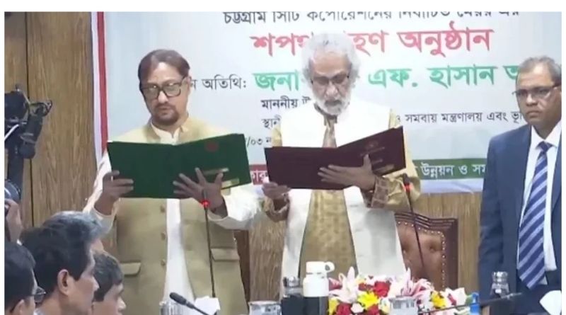 শপথ নিয়েই যে অঙ্গীকার করলেন চট্টগ্রামের নতুন মেয়র
