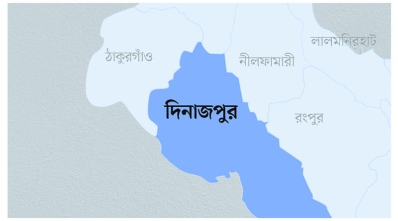 দিনাজপুরের বাসচাপায় ইজিবাইক চালক নিহত