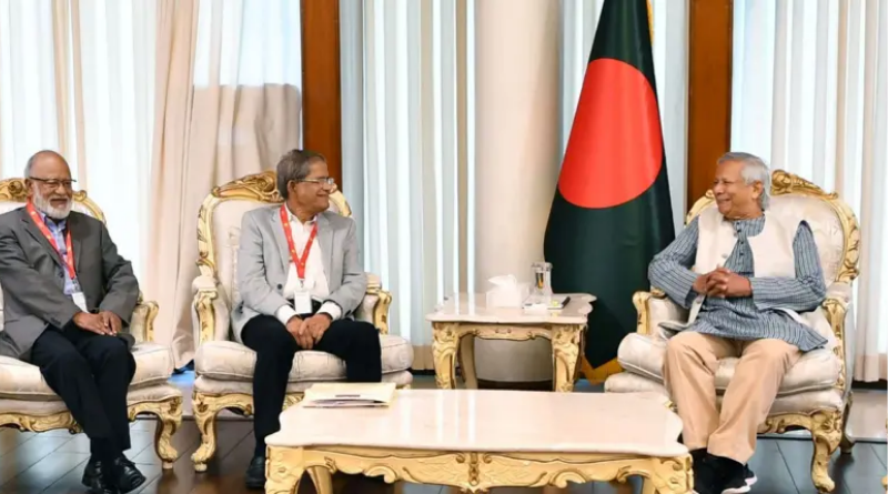 প্রধান উপদেষ্টার সঙ্গে বৈঠক: নির্বাচনের রূপরেখা চায় বিএনপি