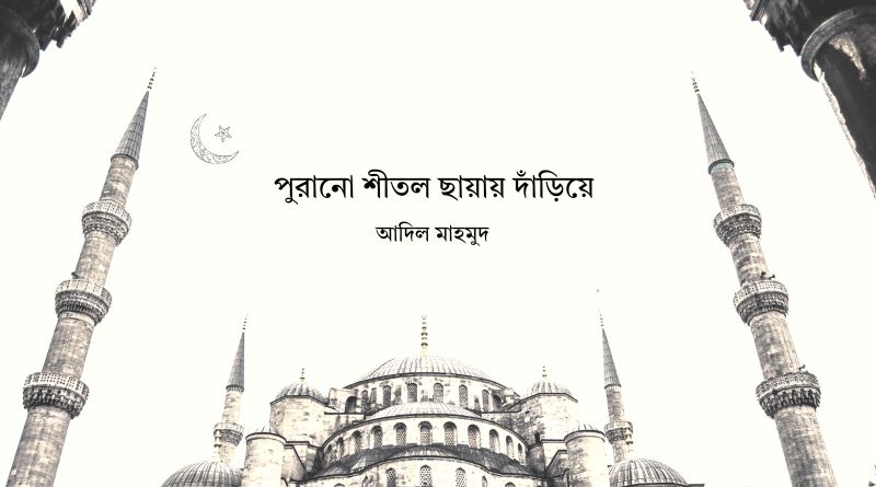 পুরানো শীতল ছায়ায় দাঁড়িয়ে
