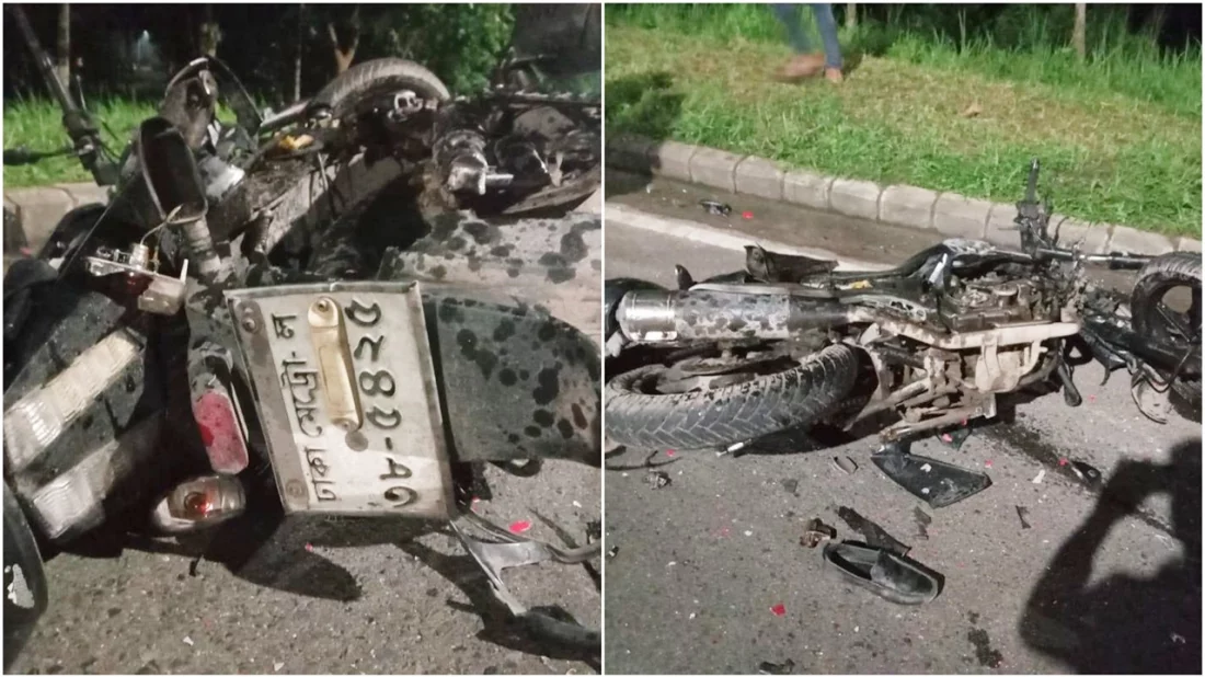 পদ্মা সেতুর টোলপ্লাজায় মোটরসাইকেলে বাসের ধাক্কা, নিহত ২