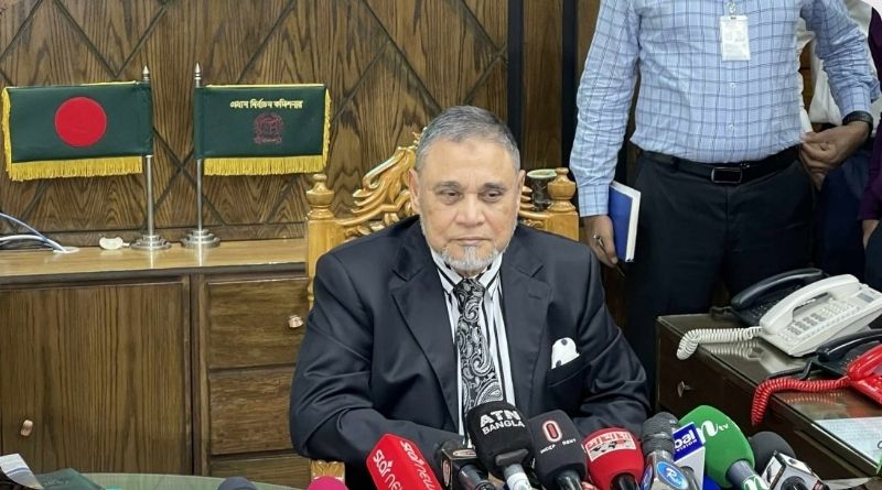 সরকার যেভাবে চাইবে, সেভাবেই প্রস্তুতি নিচ্ছে ইসি : সিইসি