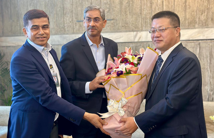 পানিসম্পদ মন্ত্রীর সাথে সাথে চীনের রাষ্টদূতের সাক্ষাৎ